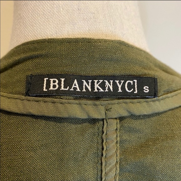 BLANK NYC Olive Green Waterfall Jacket - Picture 5 of 8